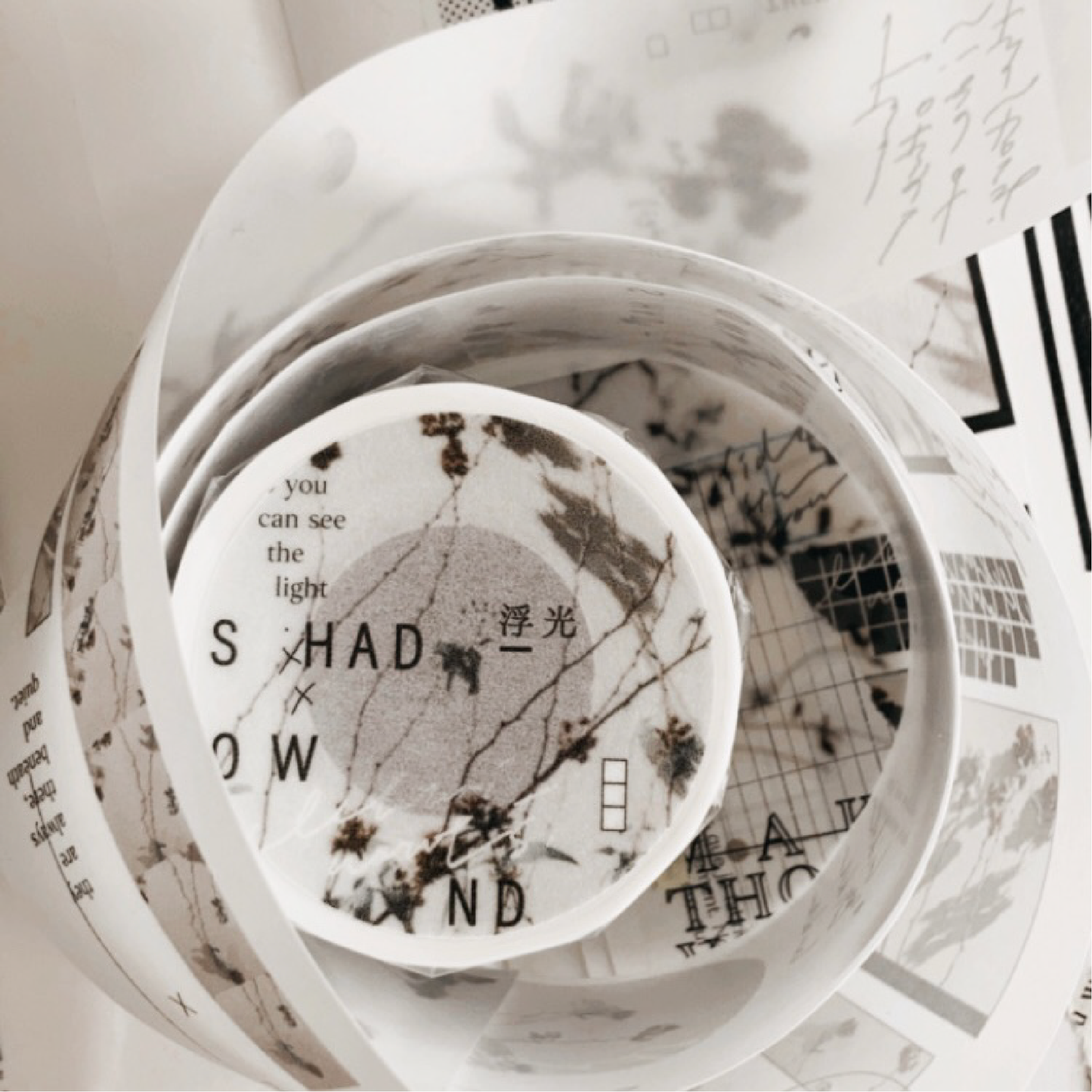 Somesortof.fern Washi Tape - A Glimpse of Light