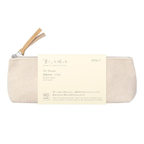 MD Paper Pencase - Kurashiki Canvas with Gusset