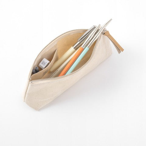 MD Paper Pencase - Kurashiki Canvas with Gusset