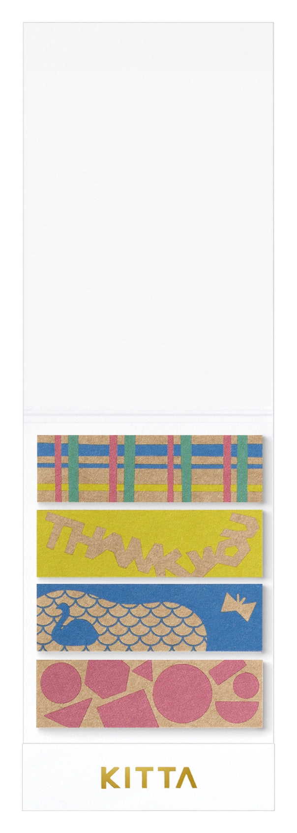 King Jim Kitta Portable Washi Tape - Kraft Paper Cut