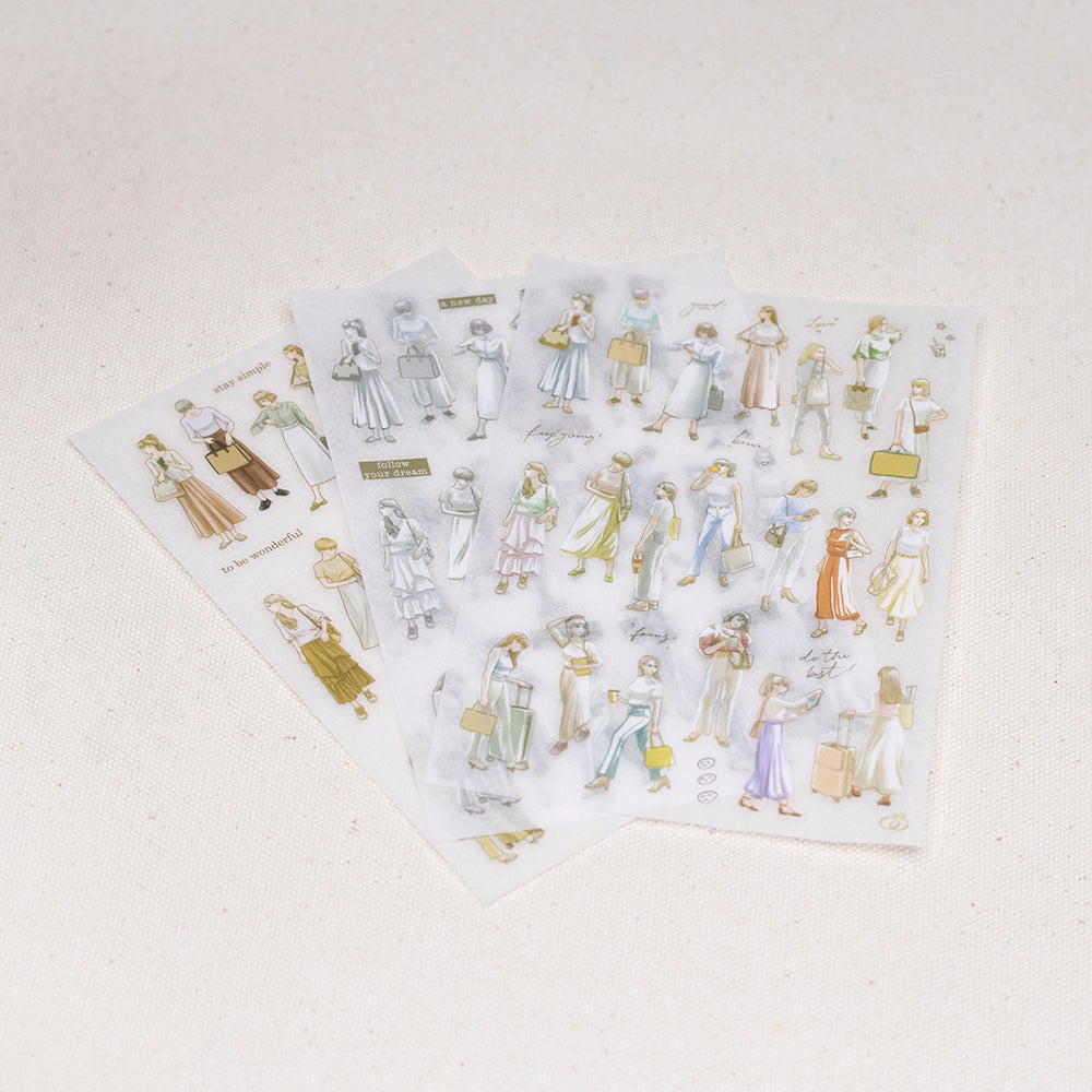 Loi Design Transfer Sticker - Business Trip