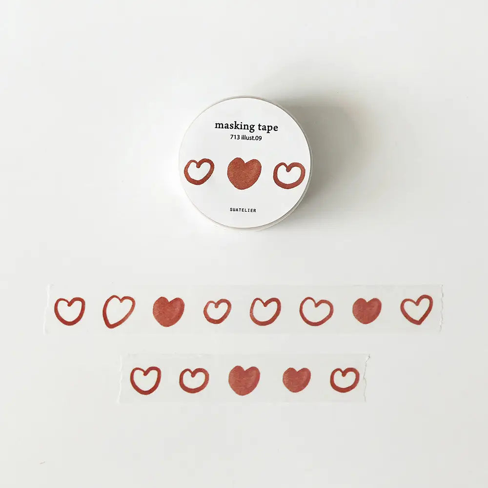 Suatelier Masking Tape - Illust.09