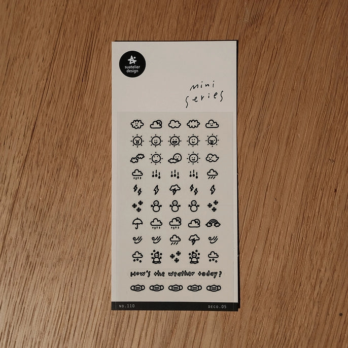 Suatelier Deco 05 Mini Series Stickers