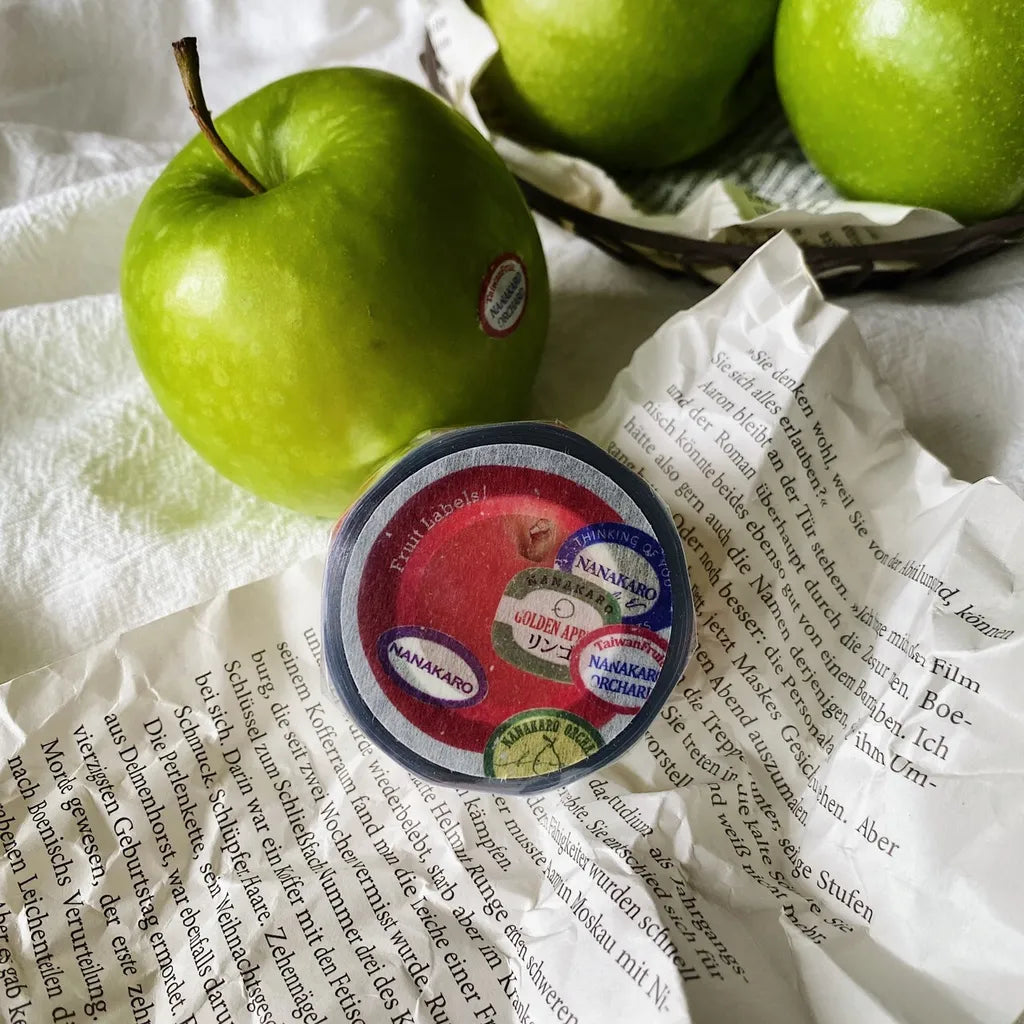 Mr. Eggplants PET Tape - Fruit Labels