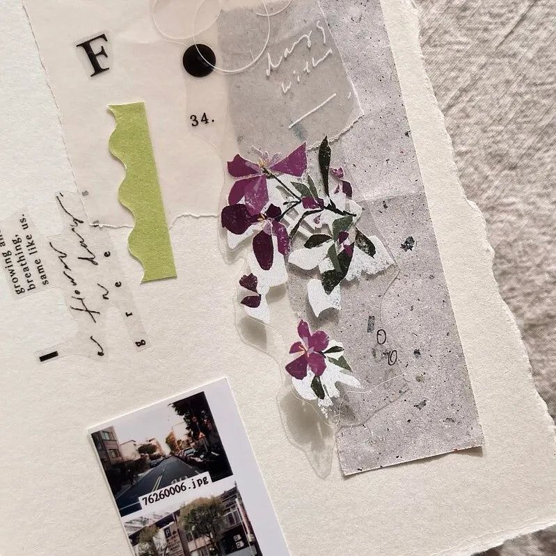 Somesortof.fern PET Tape - Days with Flowers