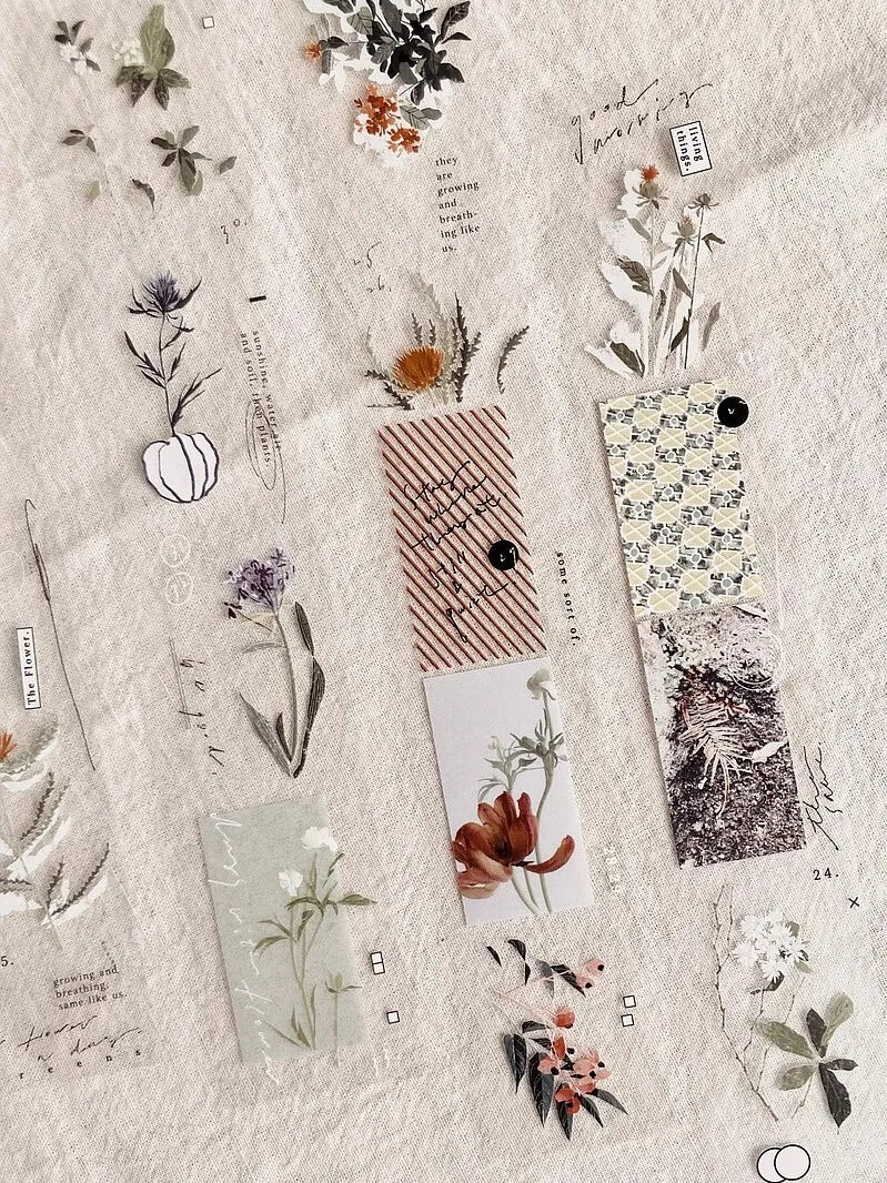 Somesortof.fern PET Tape - Days with Flowers