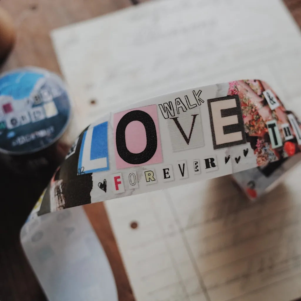 Mr. Eggplants Washi Tape - Peekaboo Words