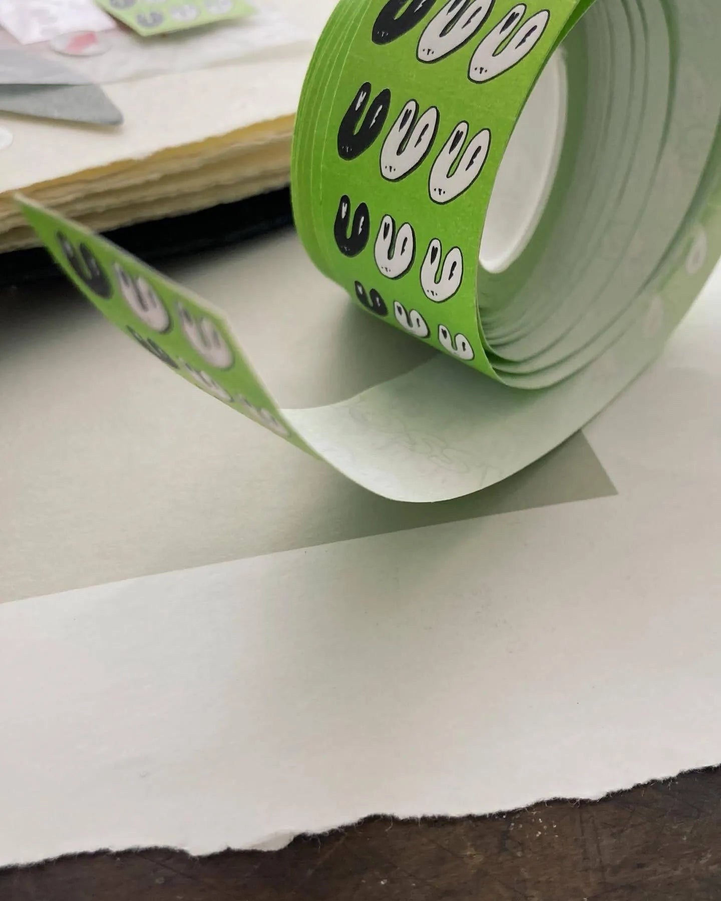 Somesortof.fern Label Stickers - Me Rabbit