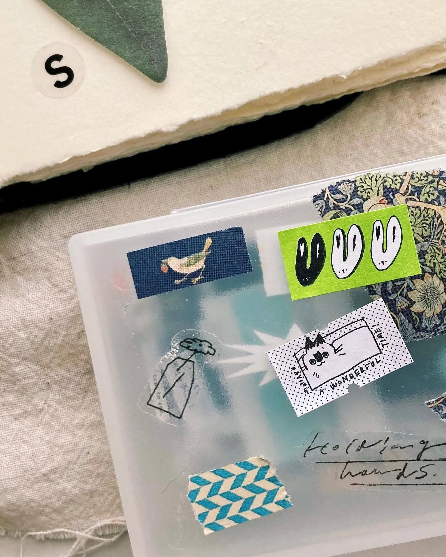 Somesortof.fern Label Stickers - Me Rabbit