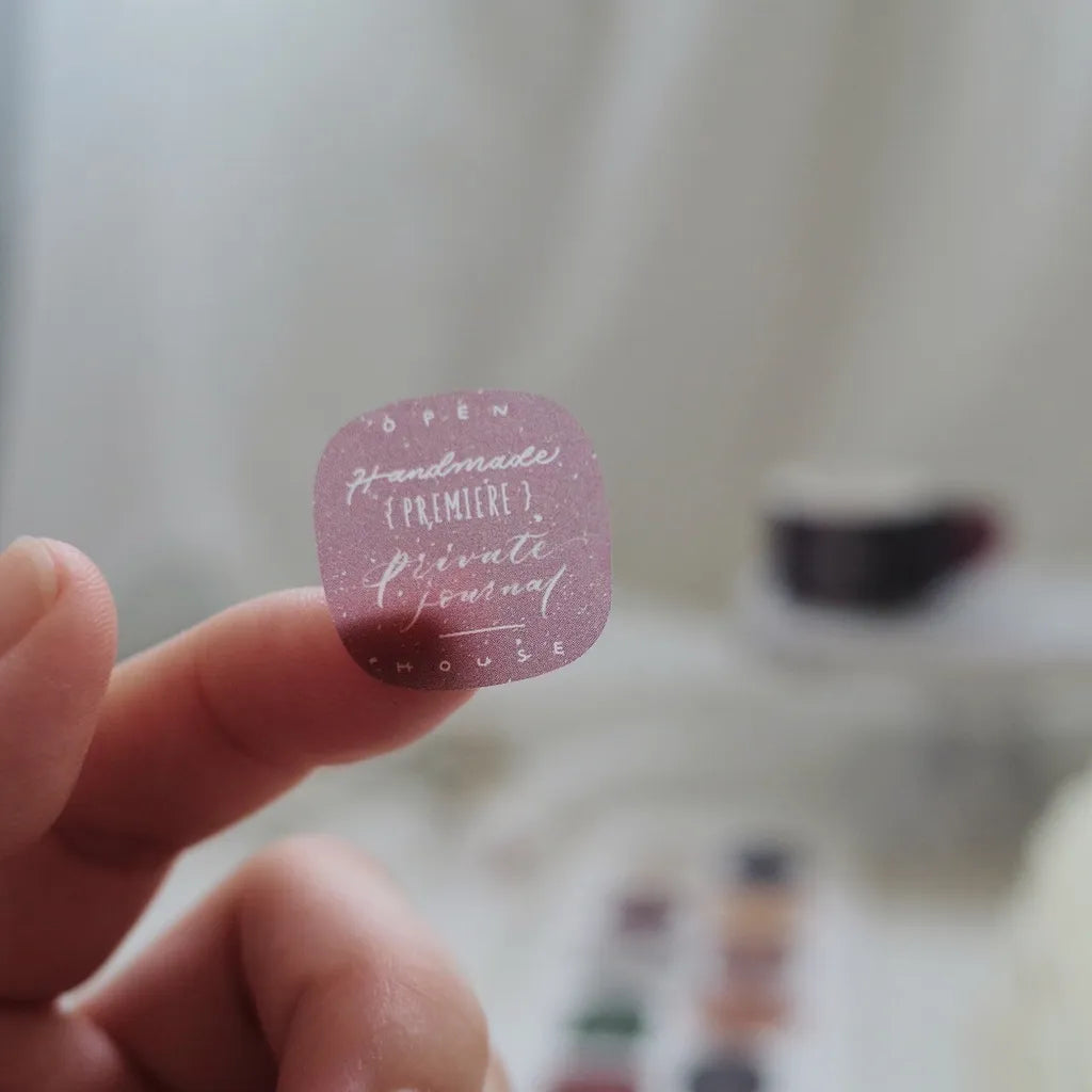 Mr. Eggplants Private Journal Washi Sticker Roll