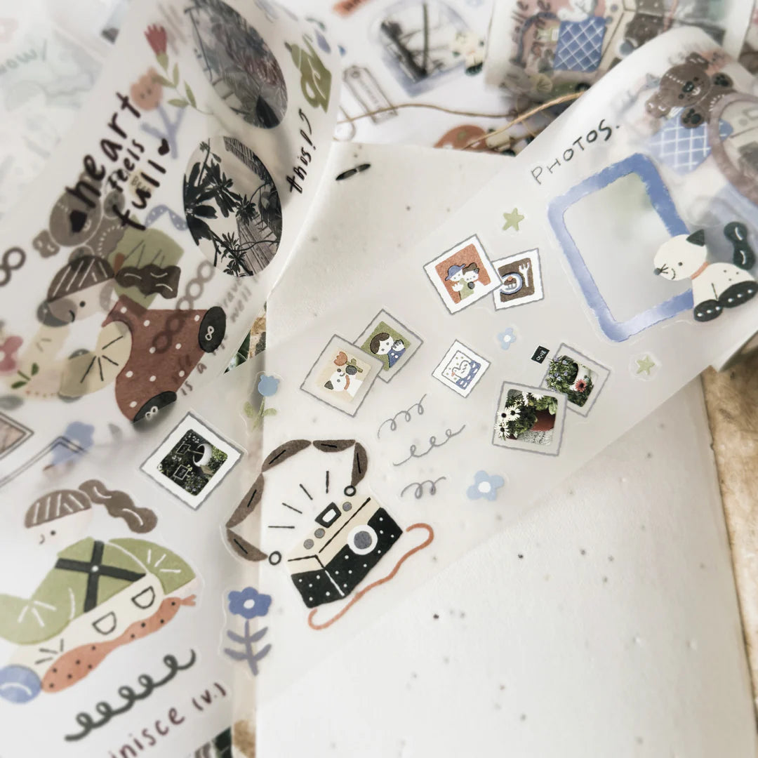 Journal Pages x rabch.jpg x Haba Megumi Kiss-cut PET Tape - After Trip