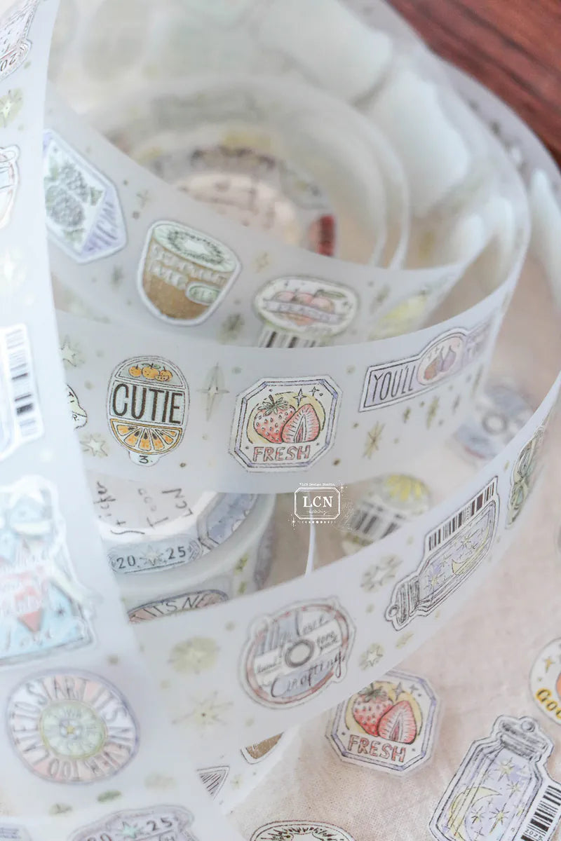 LCN Design Studio PET Tape - Sticker Club: Food 4 Life