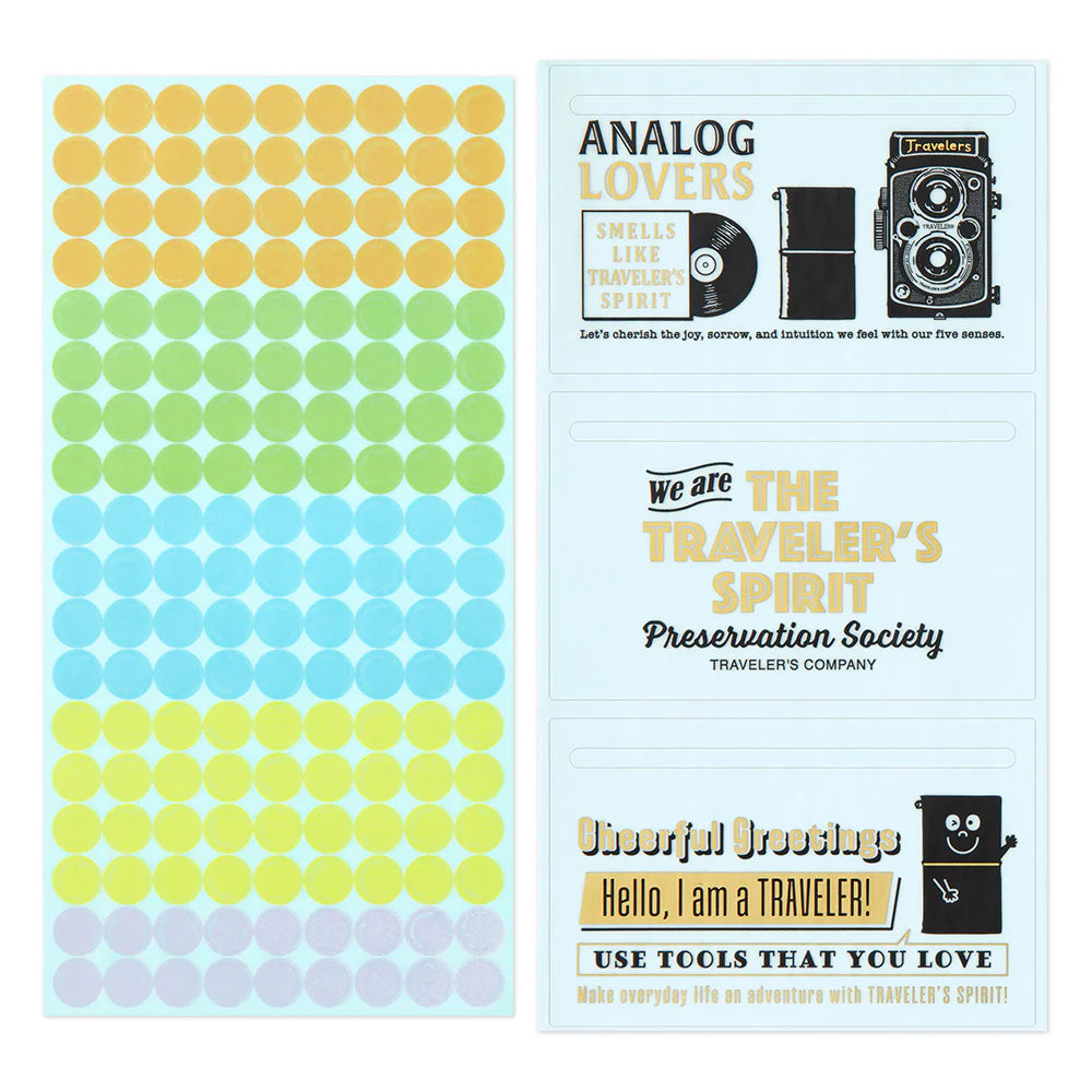 PRE-ORDER TRAVELER'S notebook Customized Sticker Set for 2026