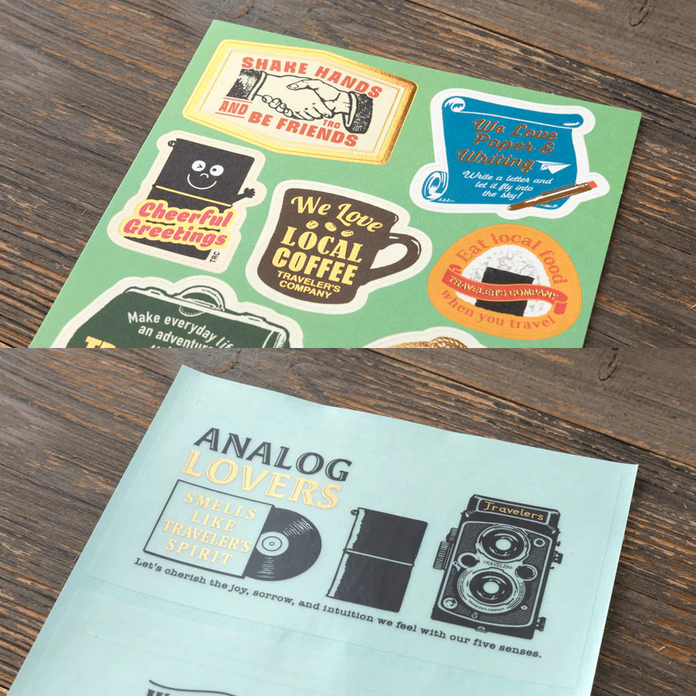 PRE-ORDER TRAVELER'S notebook Customized Sticker Set for 2026