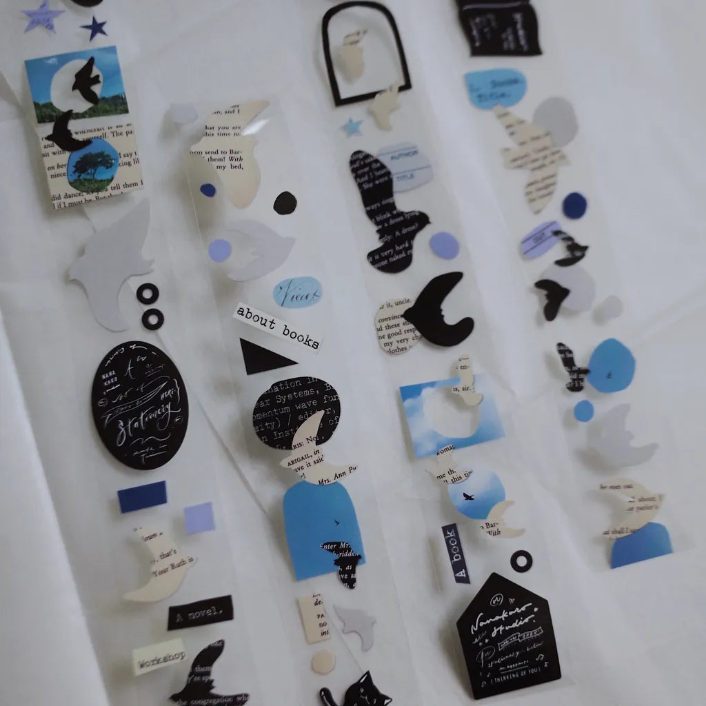 Mr. Eggplants PET Tape - Paper Birds
