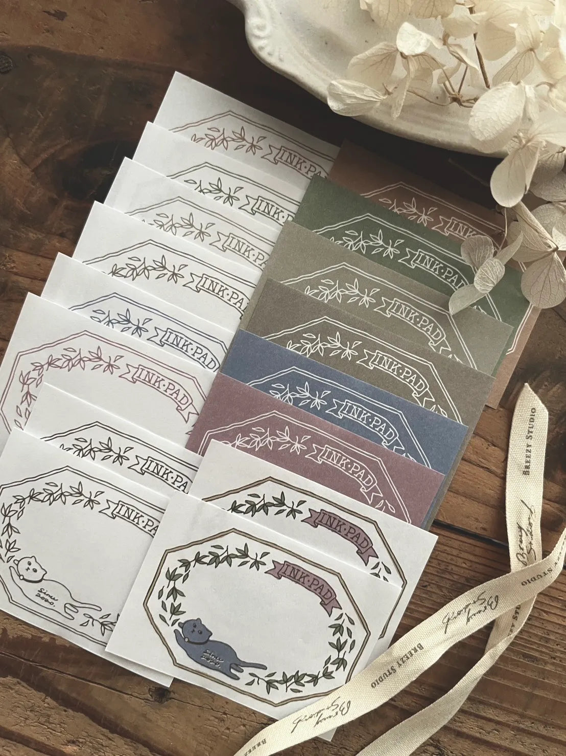 Breezy Studio The Scented Forest Limited Edition Mini Ink Pad Set