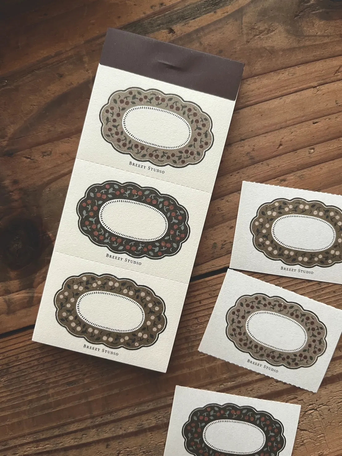 Breezy Studio Letter Paper Pads - Cherries and Florals