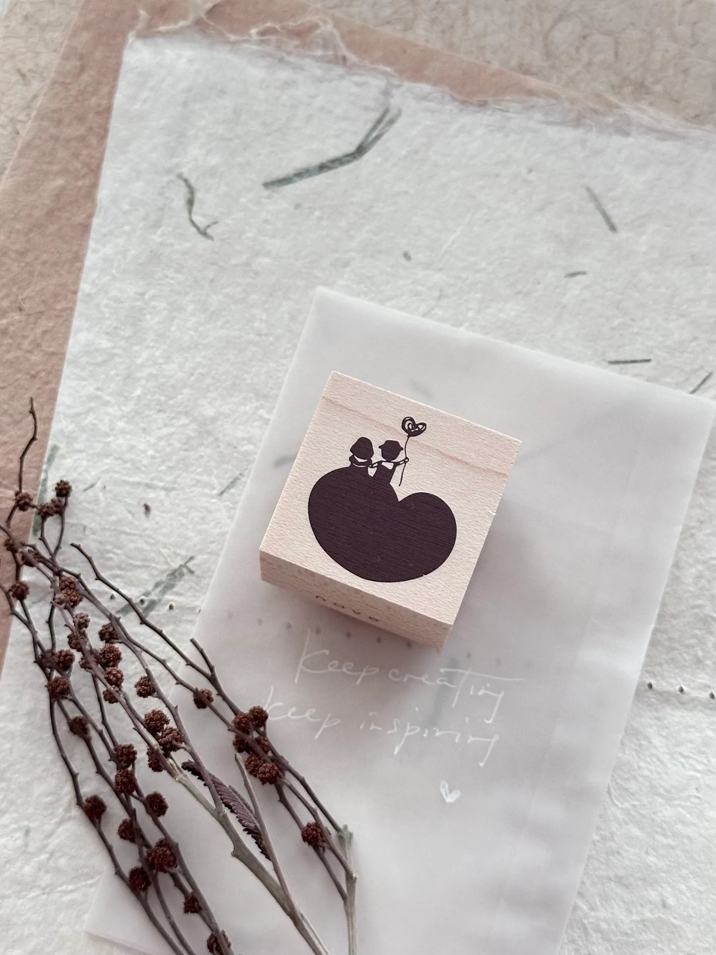 Nove Production Little Ordinary People Rubber Stamp Collection - Illustrations