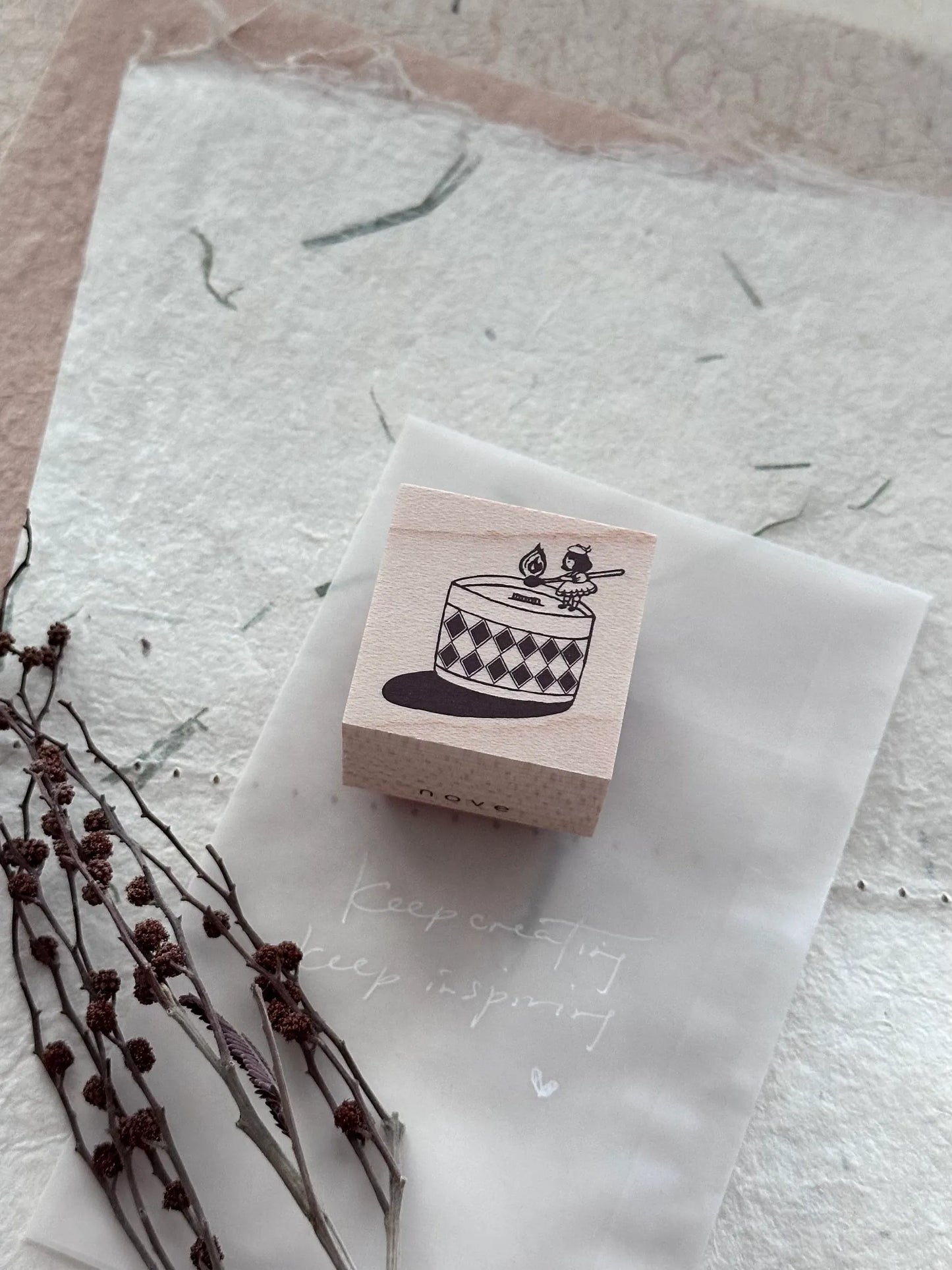 Nove Production Little Ordinary People Rubber Stamp Collection - Illustrations