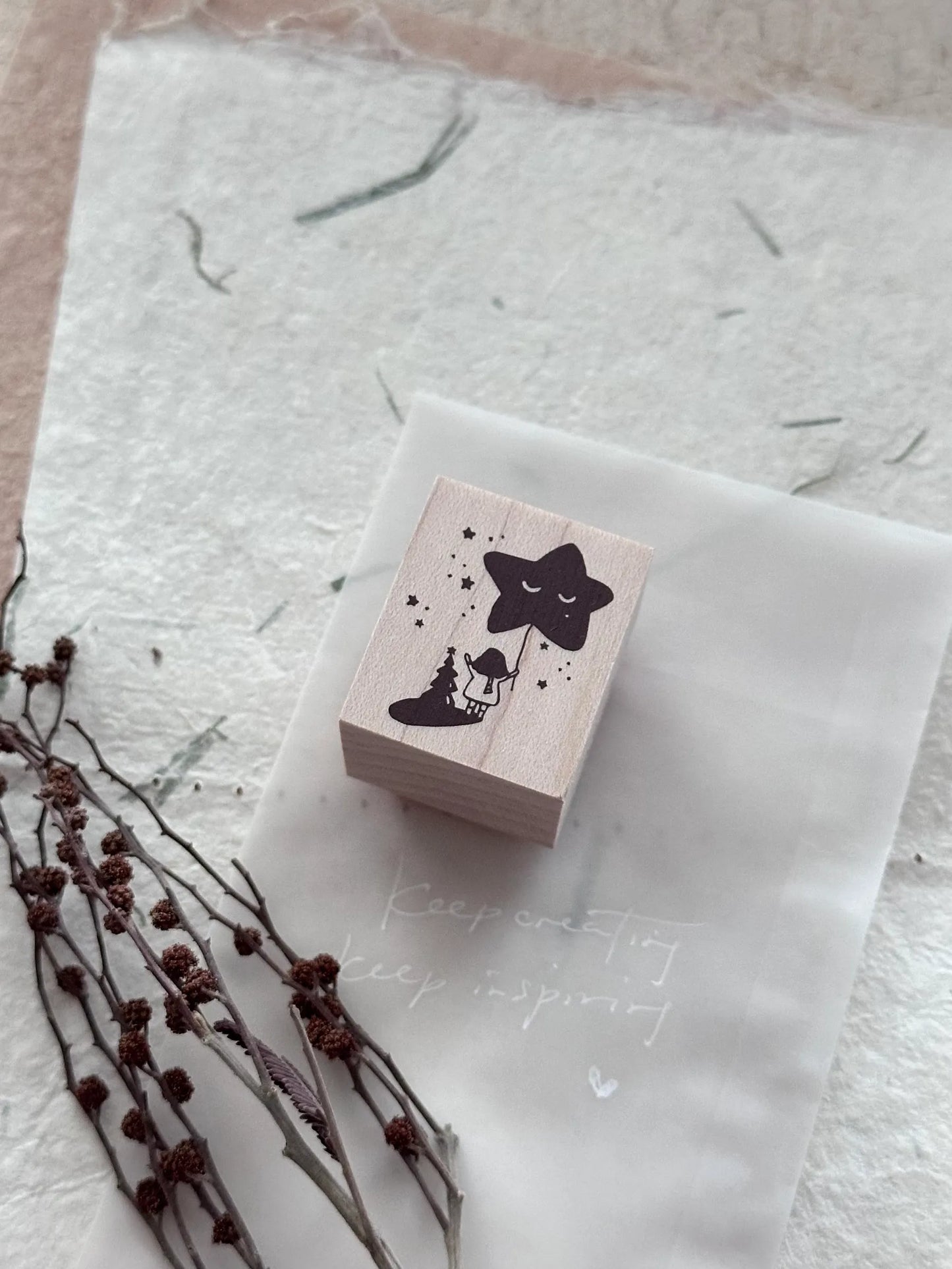 Nove Production Little Ordinary People Rubber Stamp Collection - Illustrations