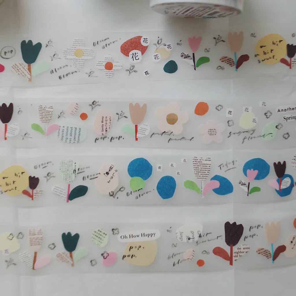 Mr. Eggplants PET Tape - Sugary Flowers
