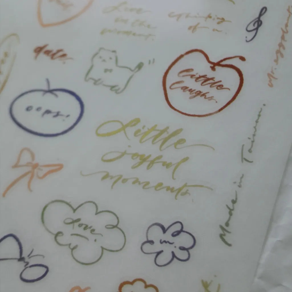 Mr. Eggplants Transfer Sticker - Little Joyful Moments