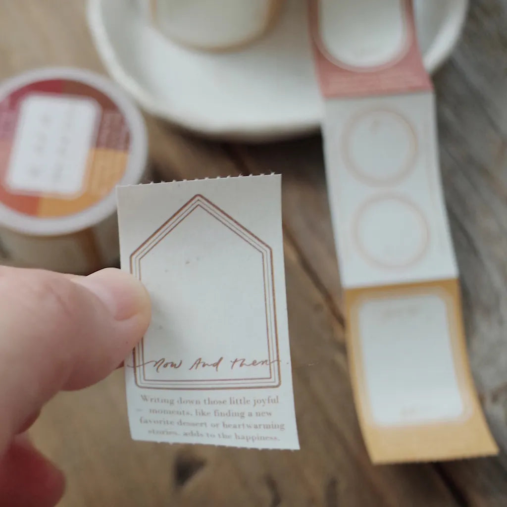 Mr. Eggplants Sticky Notes Tape - Now and Then
