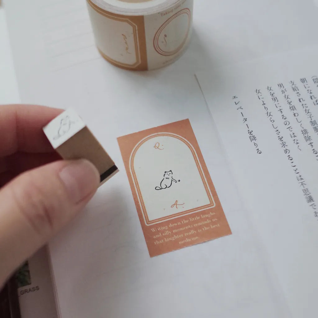 Mr. Eggplants Sticky Notes Tape - Now and Then
