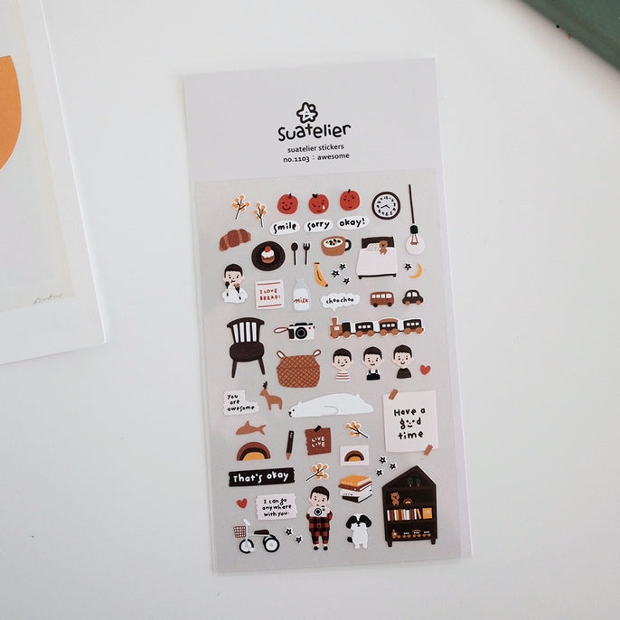 Suatelier Awesome Stickers