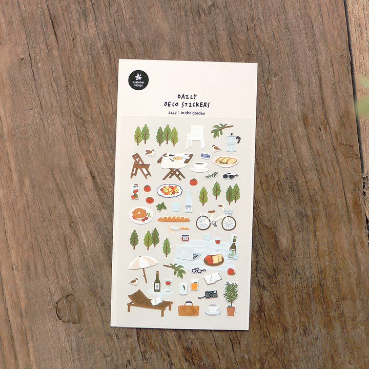 Suatelier In The Garden Stickers