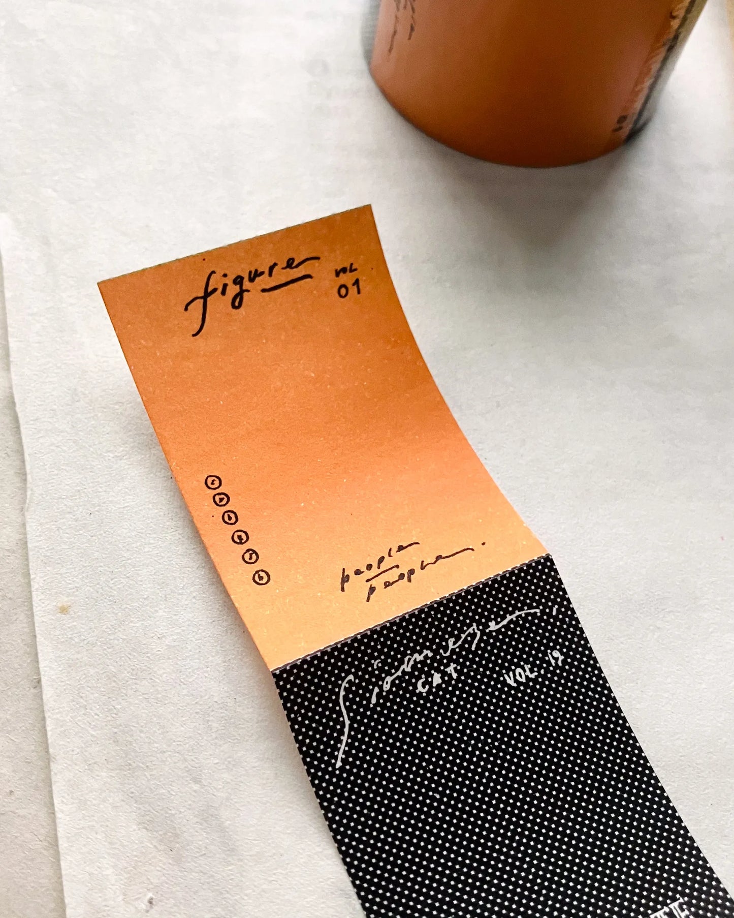 Somesortof.fern Sticky Memo Roll - Magazine Cover