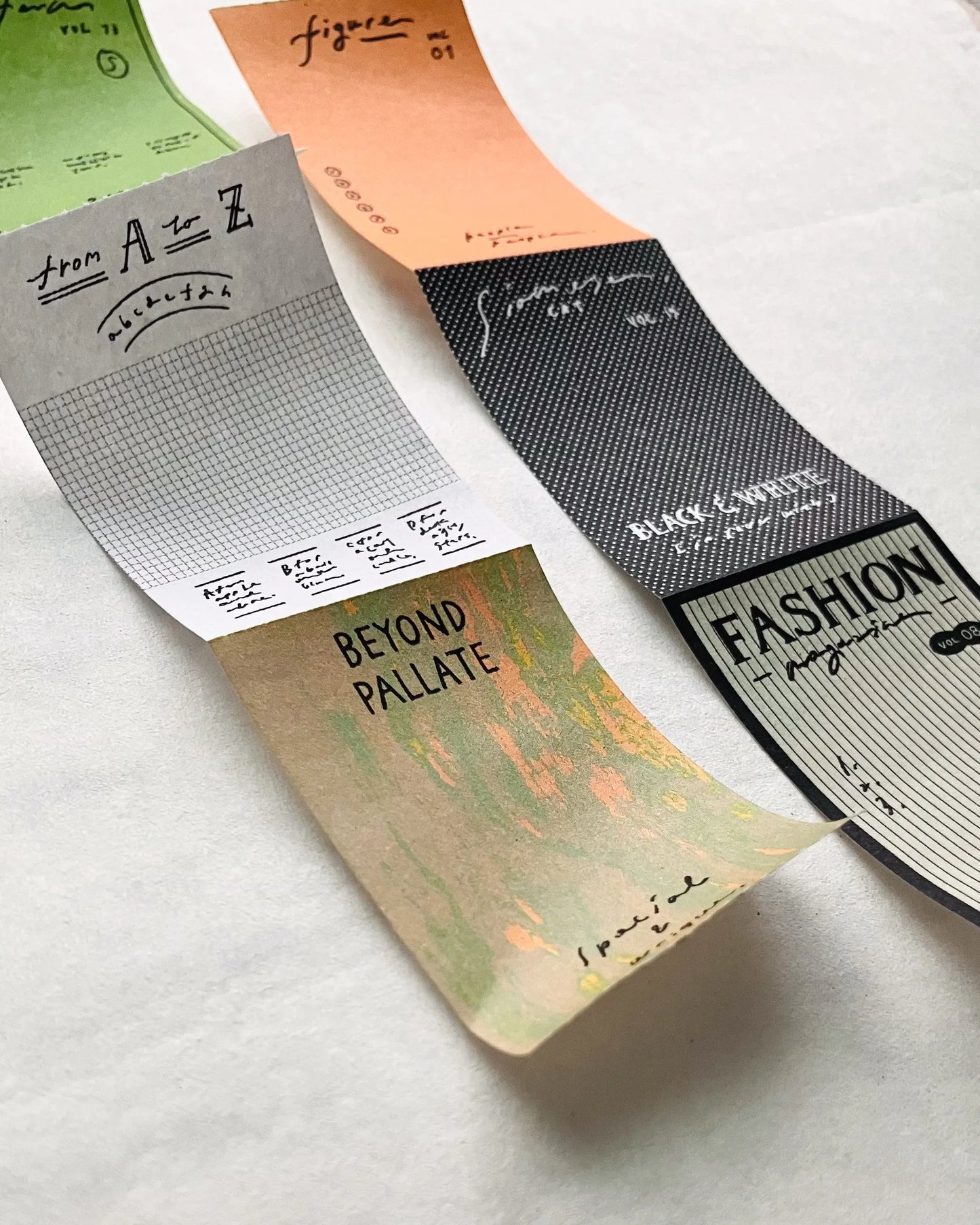 Somesortof.fern Sticky Memo Roll - Magazine Cover