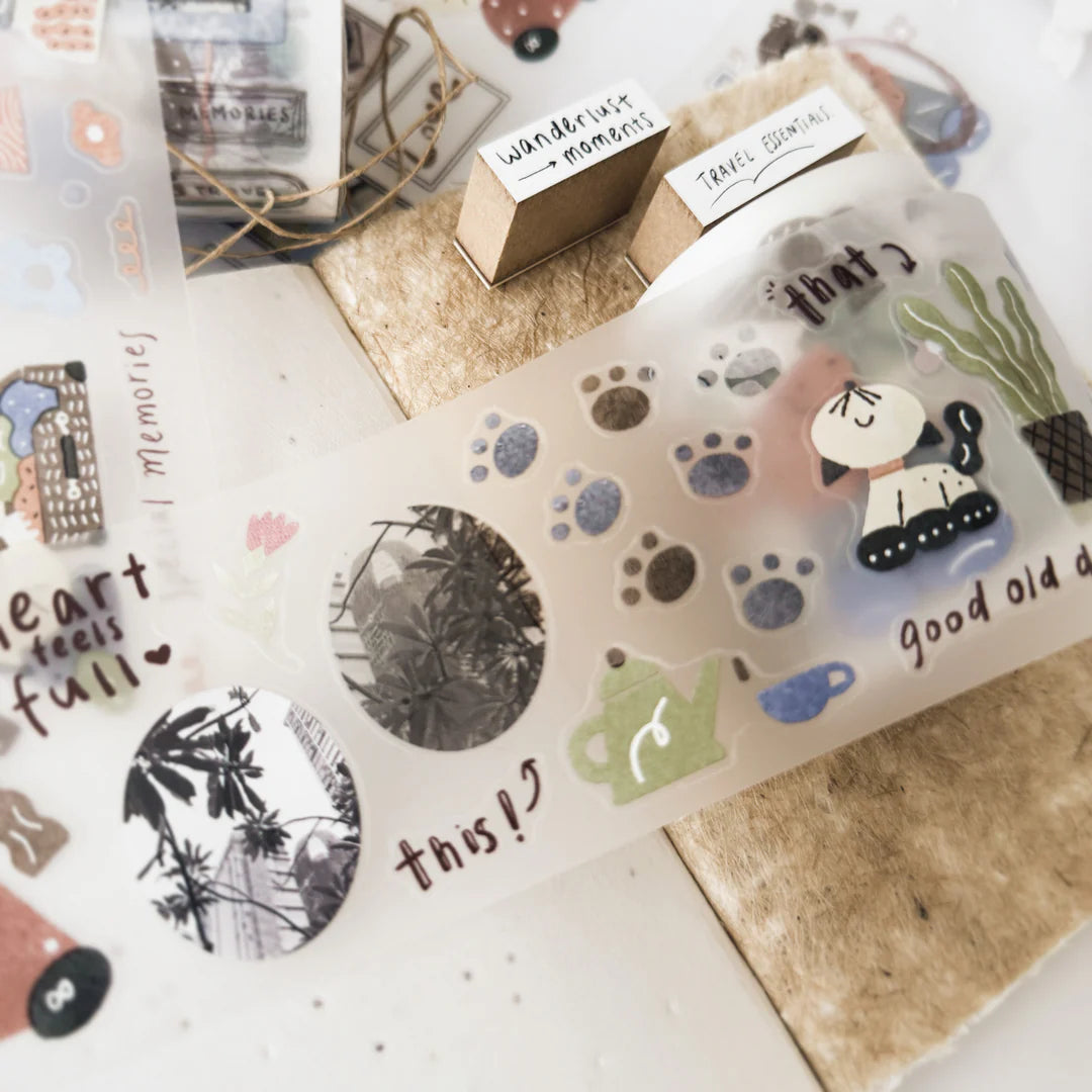 Journal Pages x rabch.jpg x Haba Megumi Kiss-cut PET Tape - After Trip