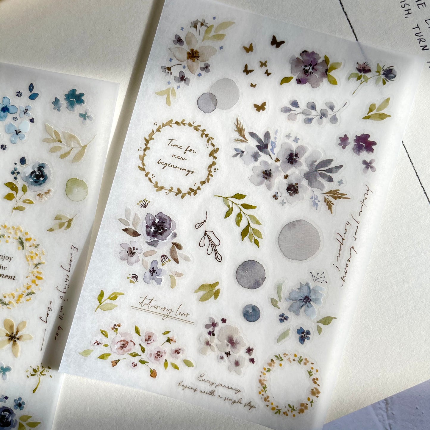 Pion Transfer Stickers - Lace