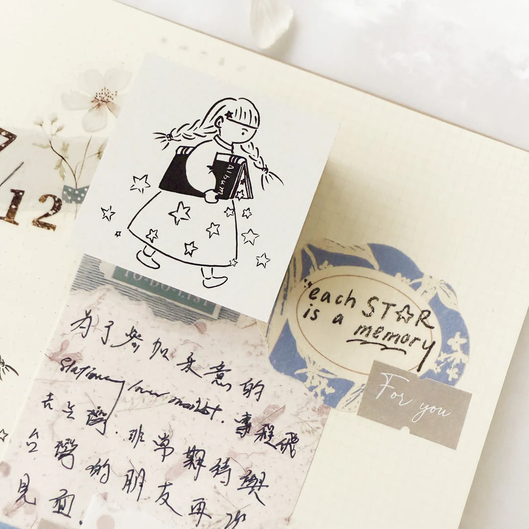 Journal Pages x rabch.jpg x Haba Megumi Rubber Stamps - Starry Voyage