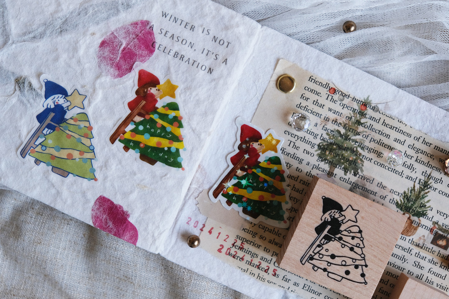 Eileen Tai Rubber Stamps - 2024 Christmas Star Collection
