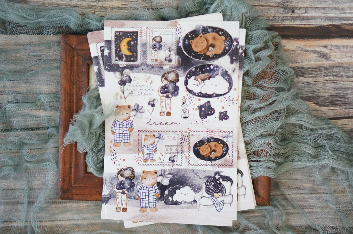 Black Milk Project Paper Sticker Sheet - Dream