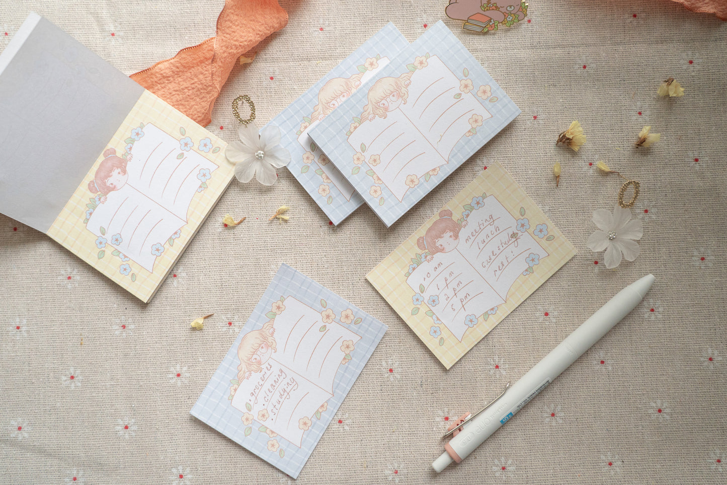 Sho Little Happiness Memo Pad - Summer Books