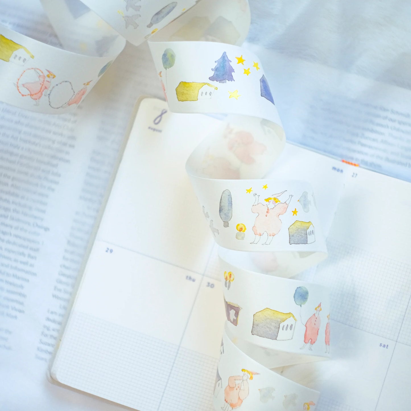 dodolulu Washi Tape - Pink Fairies