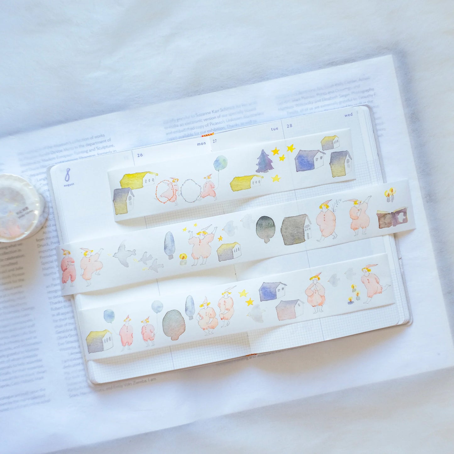 dodolulu Washi Tape - Pink Fairies