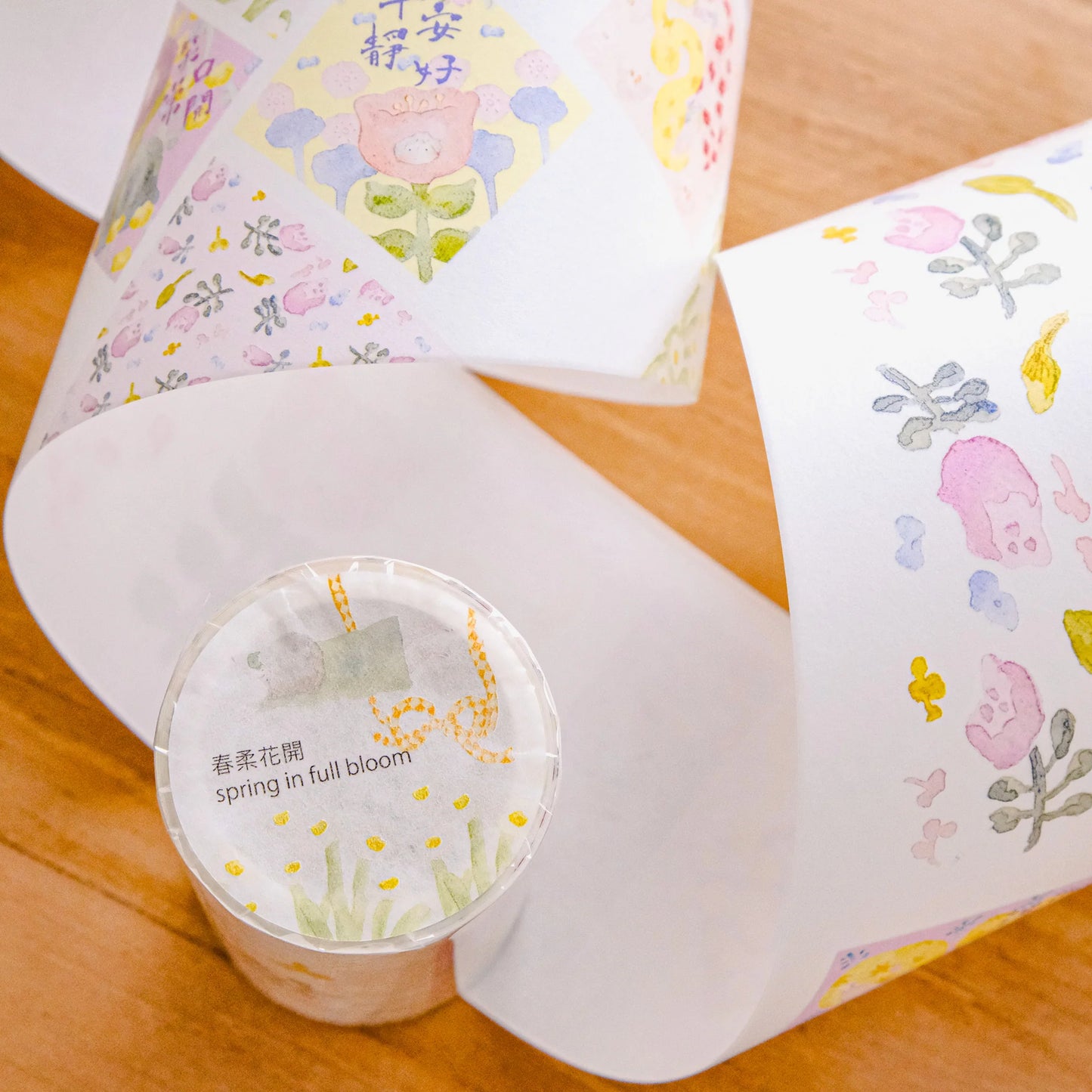 dodolulu Washi Tape - Spring in Full Bloom (Year of the Snake)