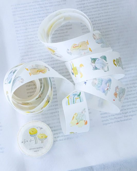 dodolulu Washi Tape - Seasons Quartet Vol. 4 Winter