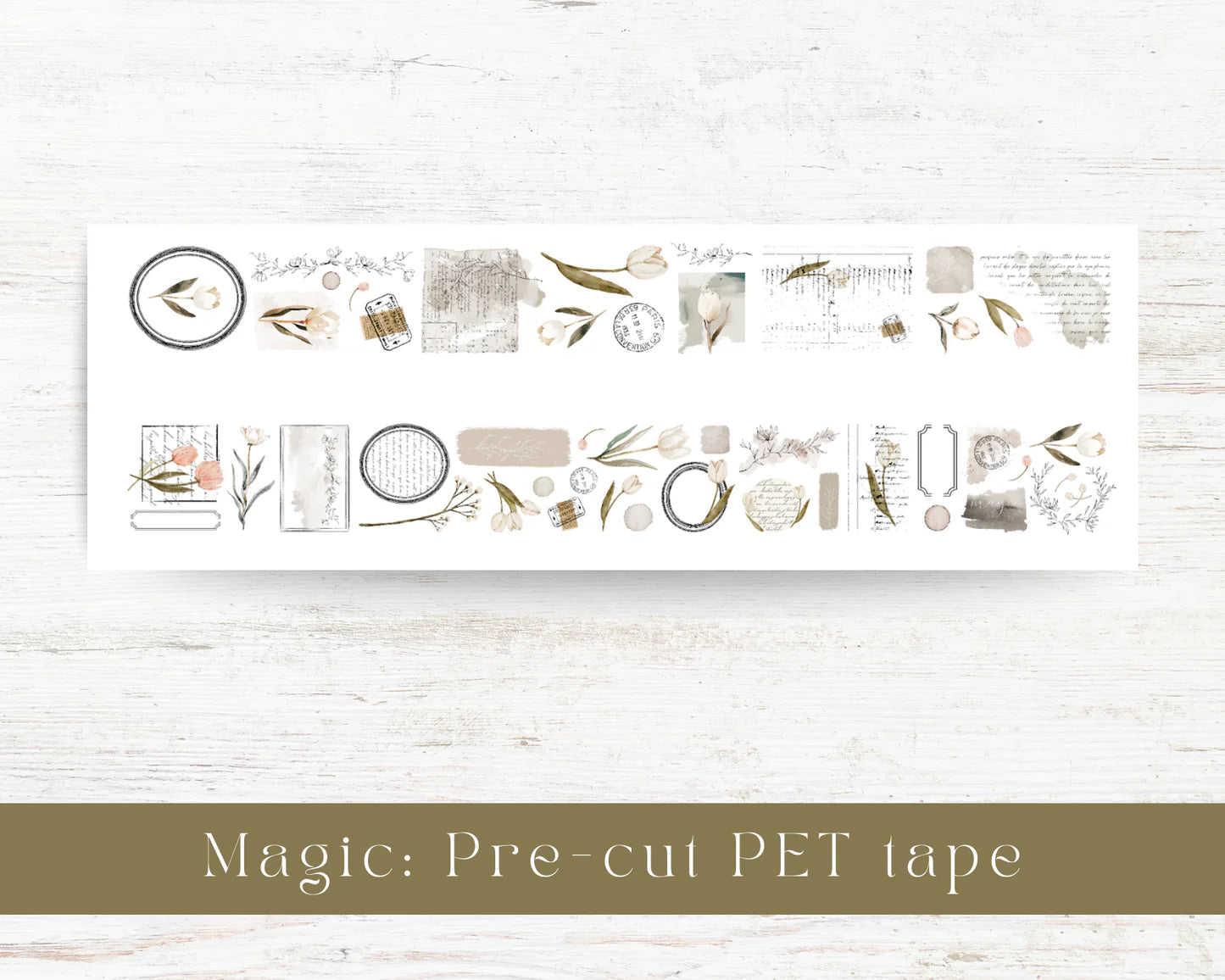 Crea with Gaby Kiss-Cut PET Tape - Magic
