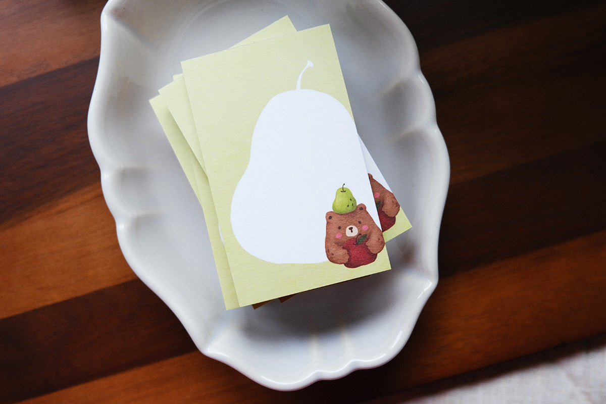 Eileen Tai Memo Pad - Foodie Bears V1.0