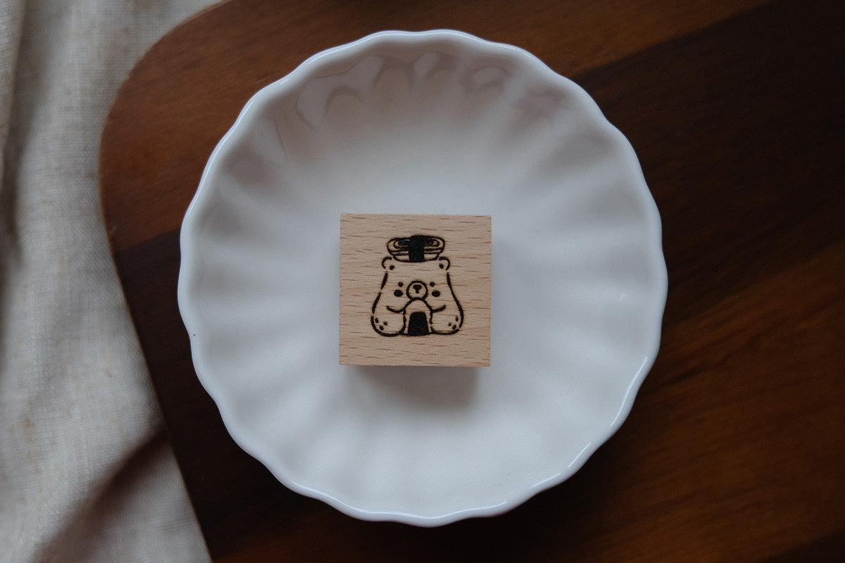 Eileen Tai Rubber Stamp - Foodie Bears