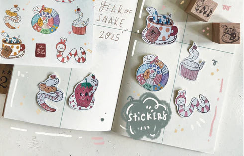 Black Milk Project Sticker Flake Set - Year of the Snake
