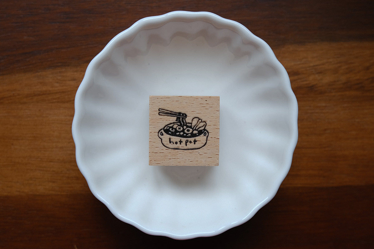 Eileen Tai Rubber Stamp - Hotpot Lover