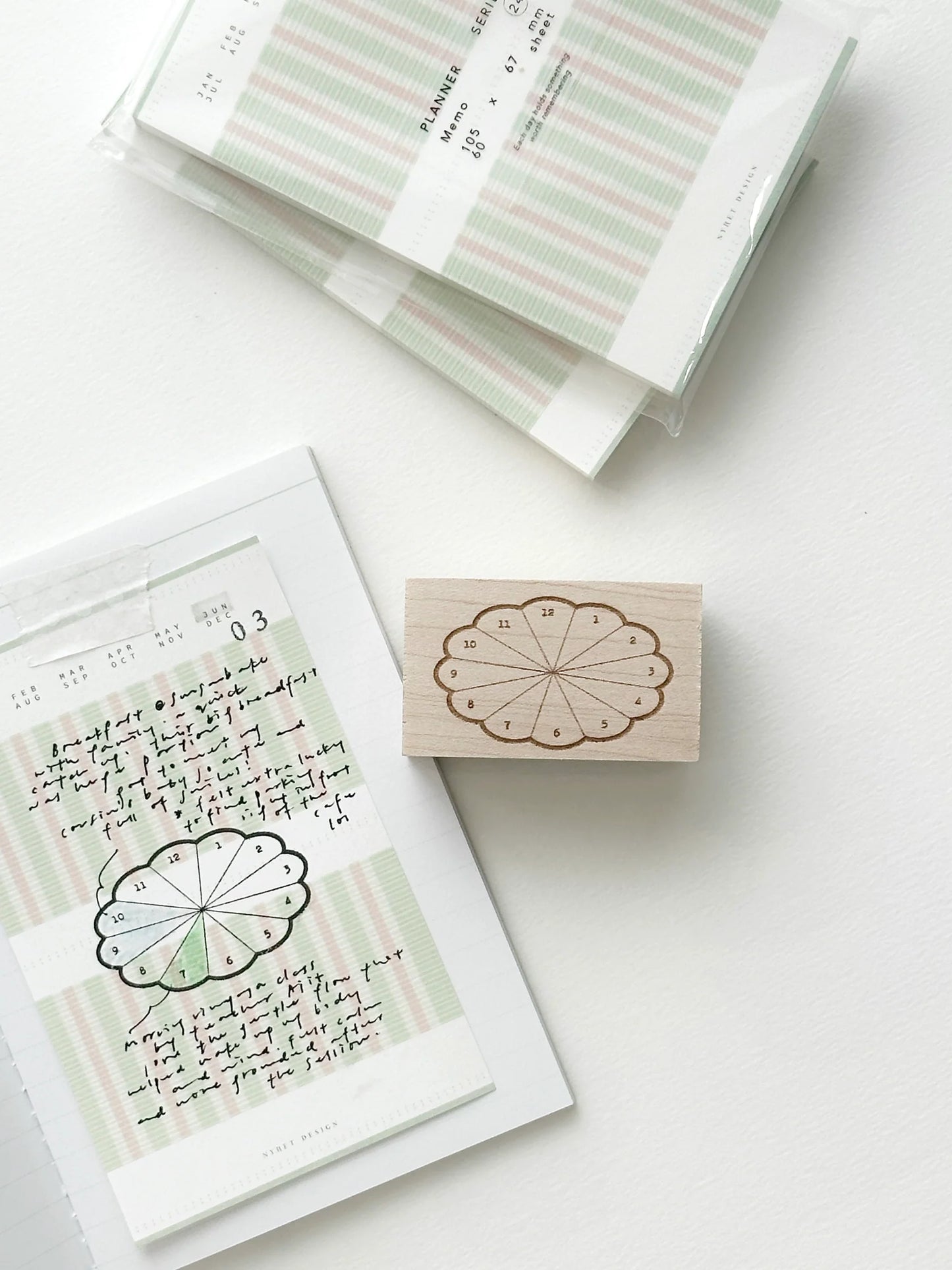 Nyret Design Rubber Stamps - Vol 8 Planner Series III
