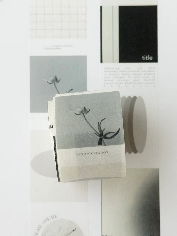 Nyret Design Washi Tape E Monochrome