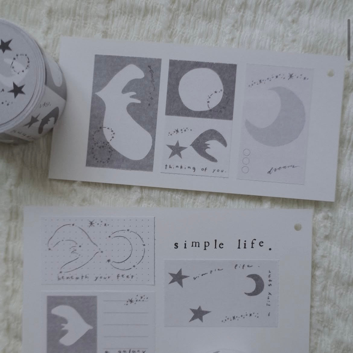 Mr. Eggplants Sticky Notes Tape - Simple Life